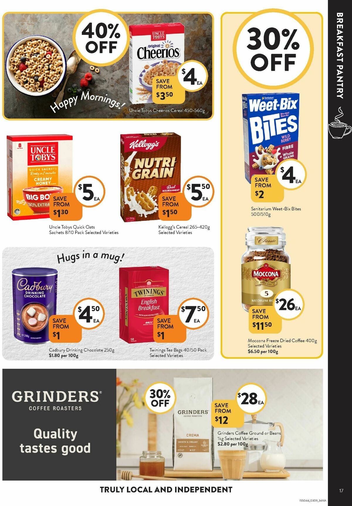 FoodWorks Supermarket Catalogues from 3 September