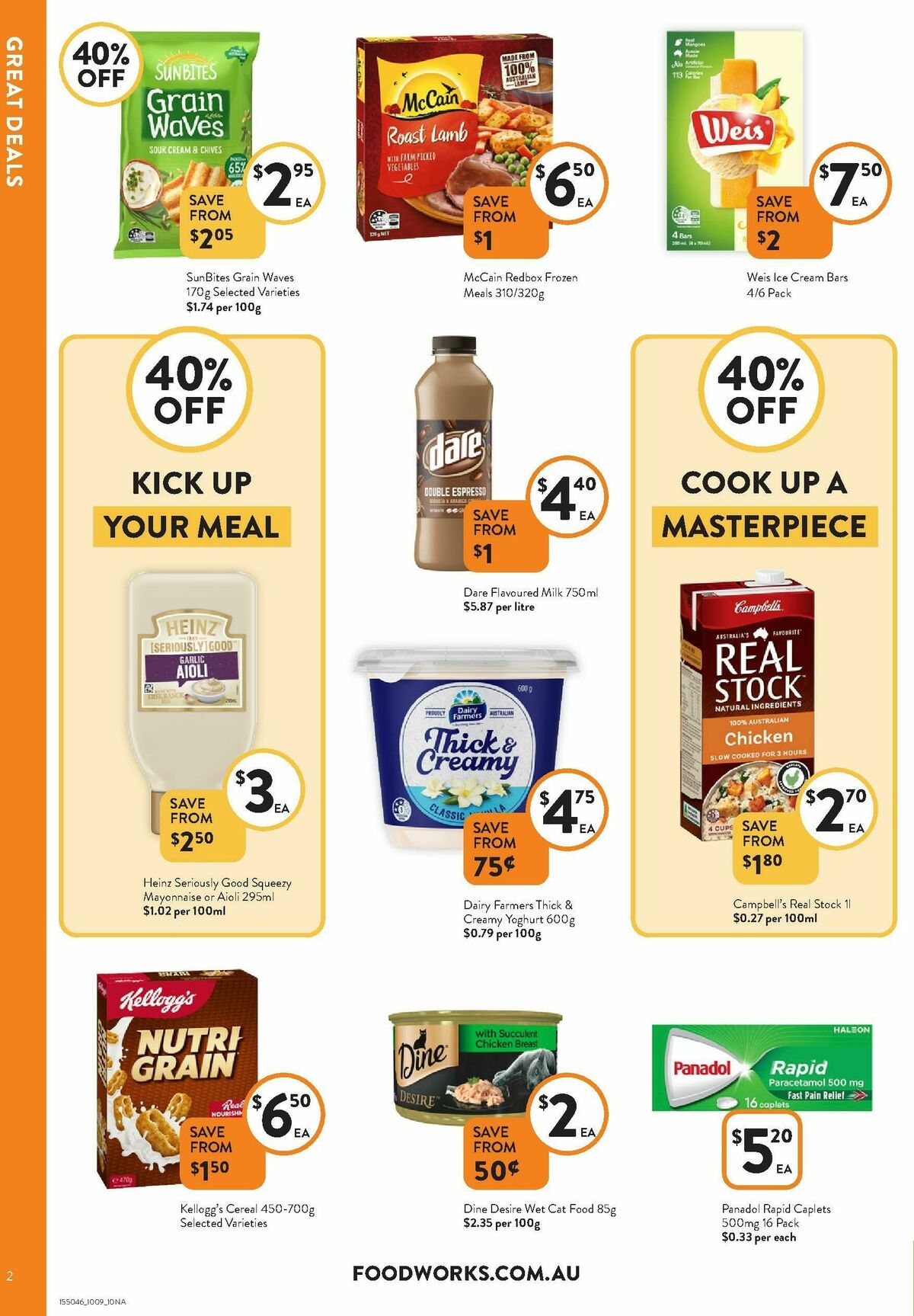 FoodWorks Catalogues from 10 September