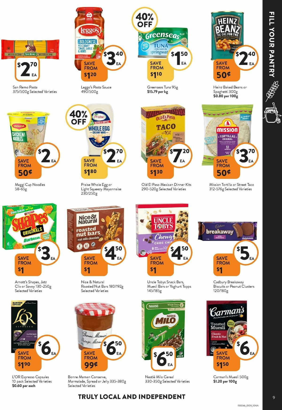 FoodWorks Catalogues from 10 September