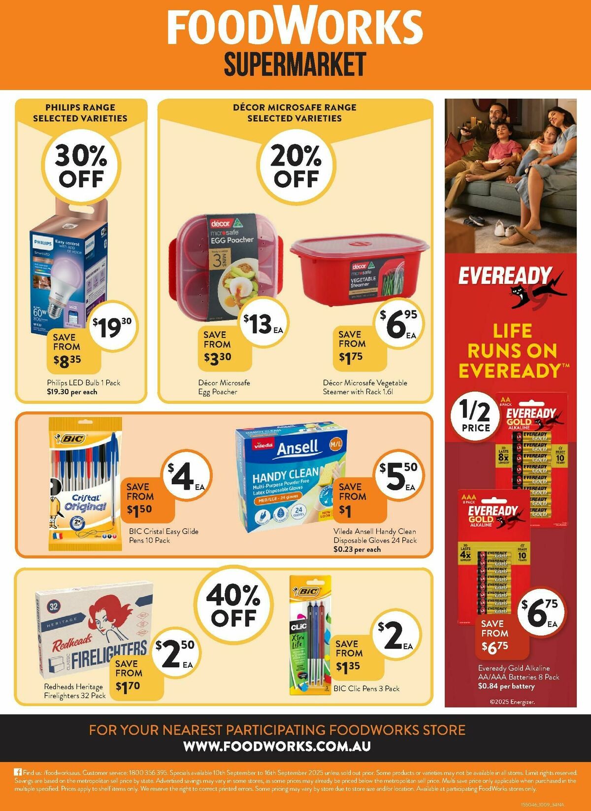 FoodWorks Supermarket Catalogues from 10 September