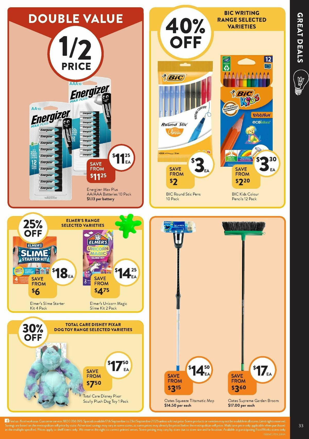 FoodWorks Supermarket Catalogues from 17 September