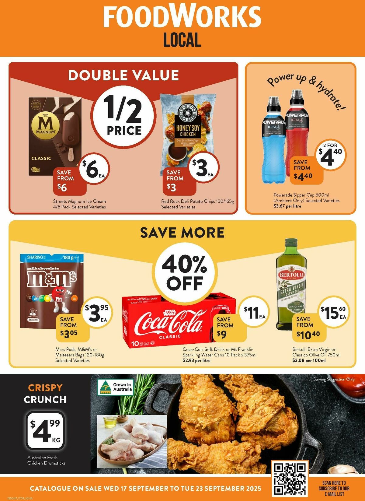 FoodWorks Catalogues from 17 September