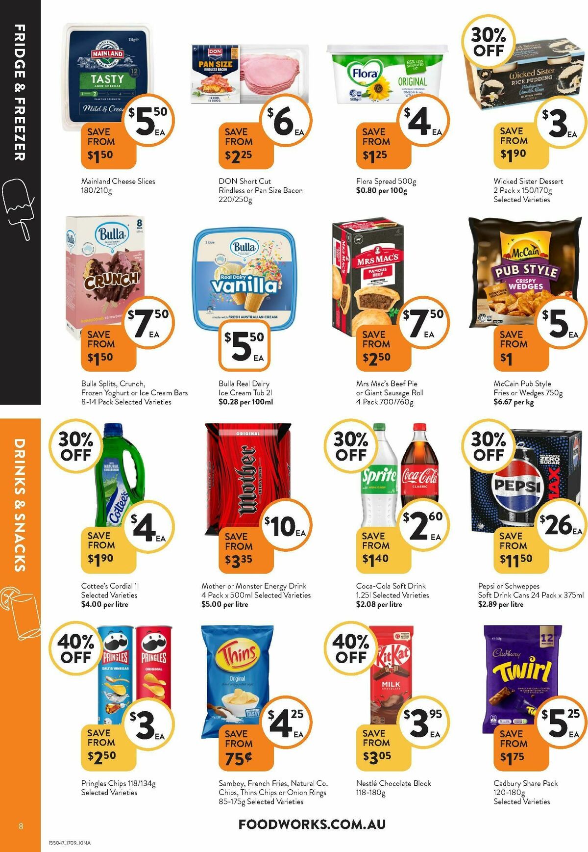 FoodWorks Catalogues from 17 September