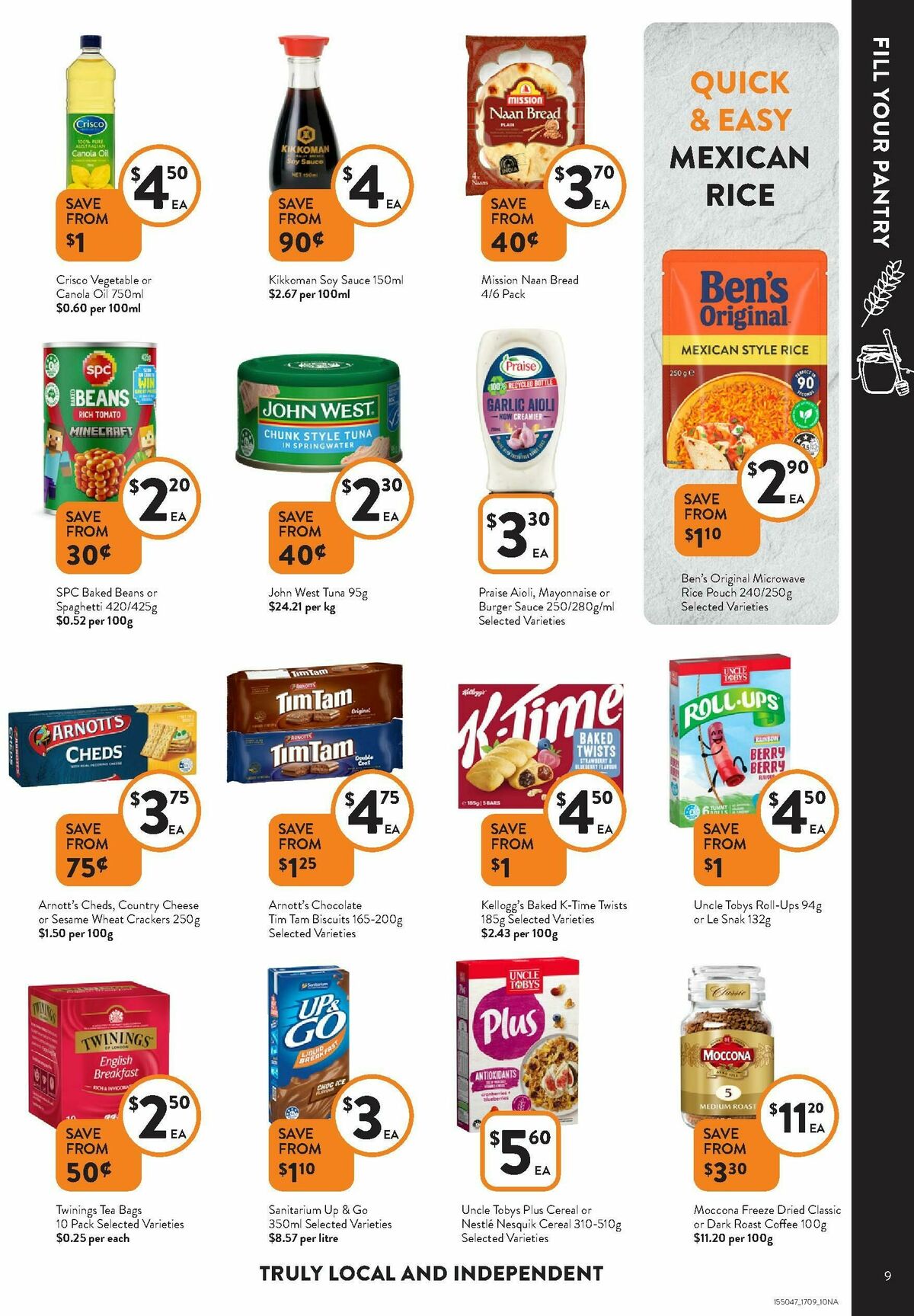 FoodWorks Catalogues from 17 September