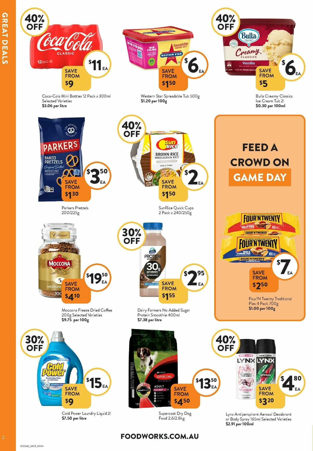 FoodWorks Catalogues from 24 September