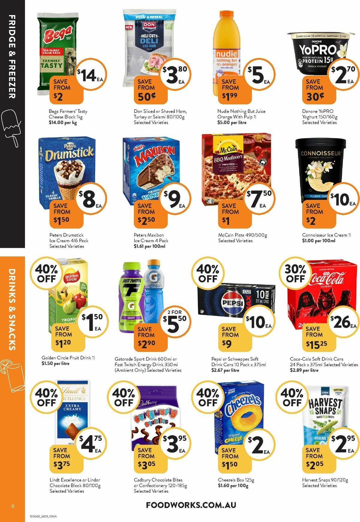 FoodWorks Catalogues from 24 September