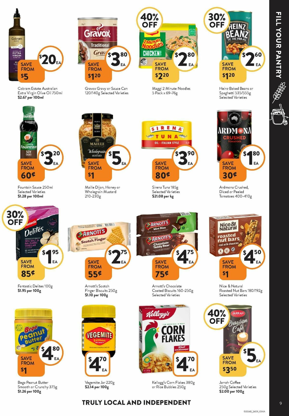 FoodWorks Catalogues from 24 September