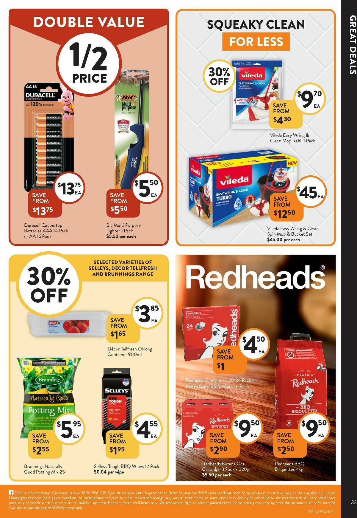 FoodWorks Supermarket Catalogues from 24 September