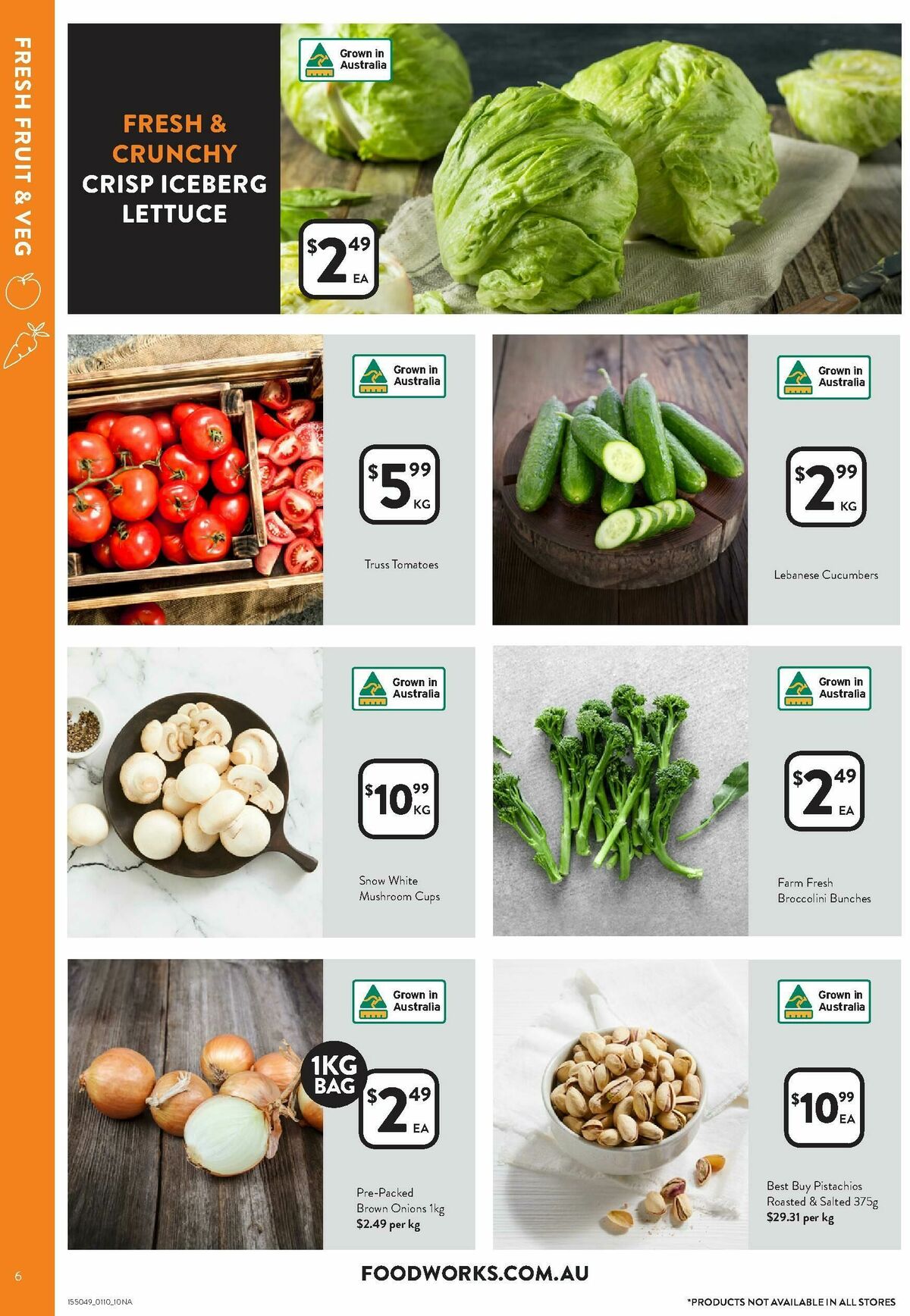 FoodWorks Catalogues from 1 October