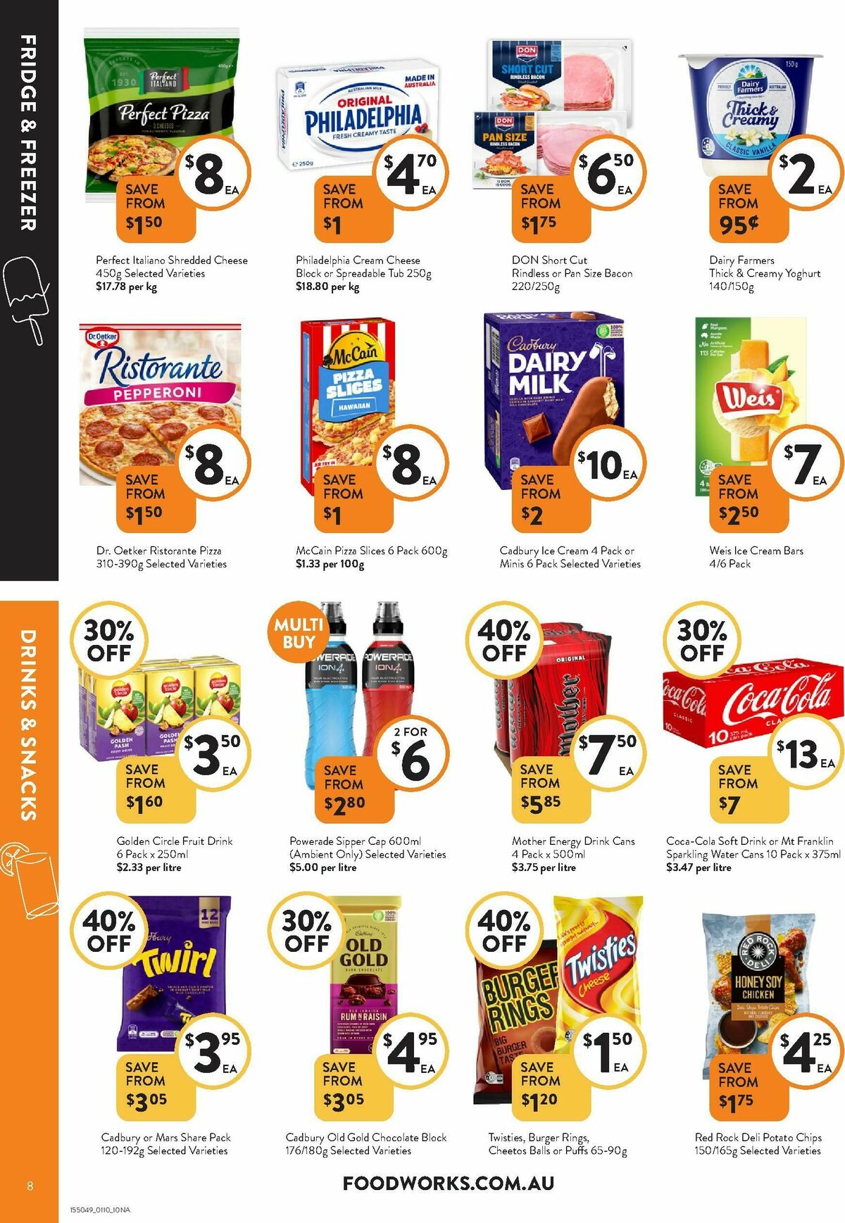 FoodWorks Catalogues from 1 October