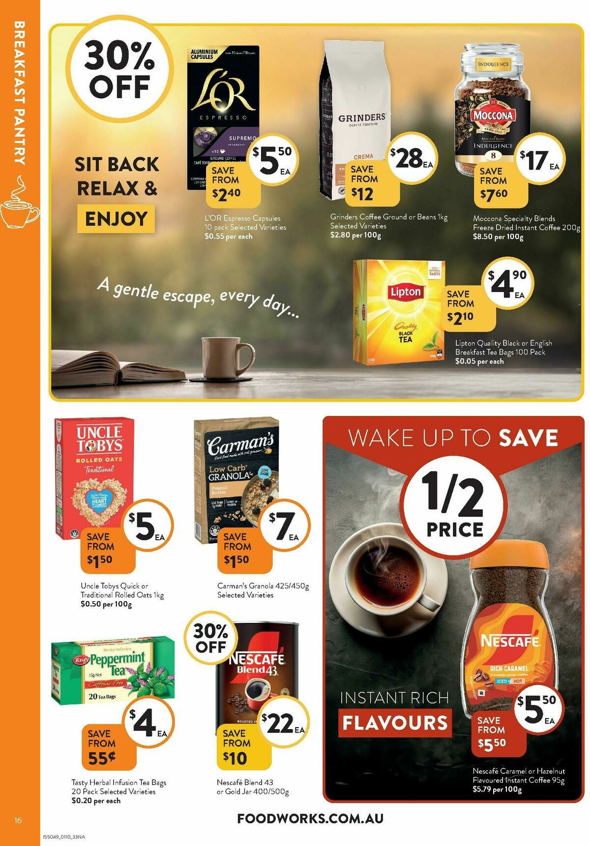 FoodWorks Supermarket Catalogues from 1 October