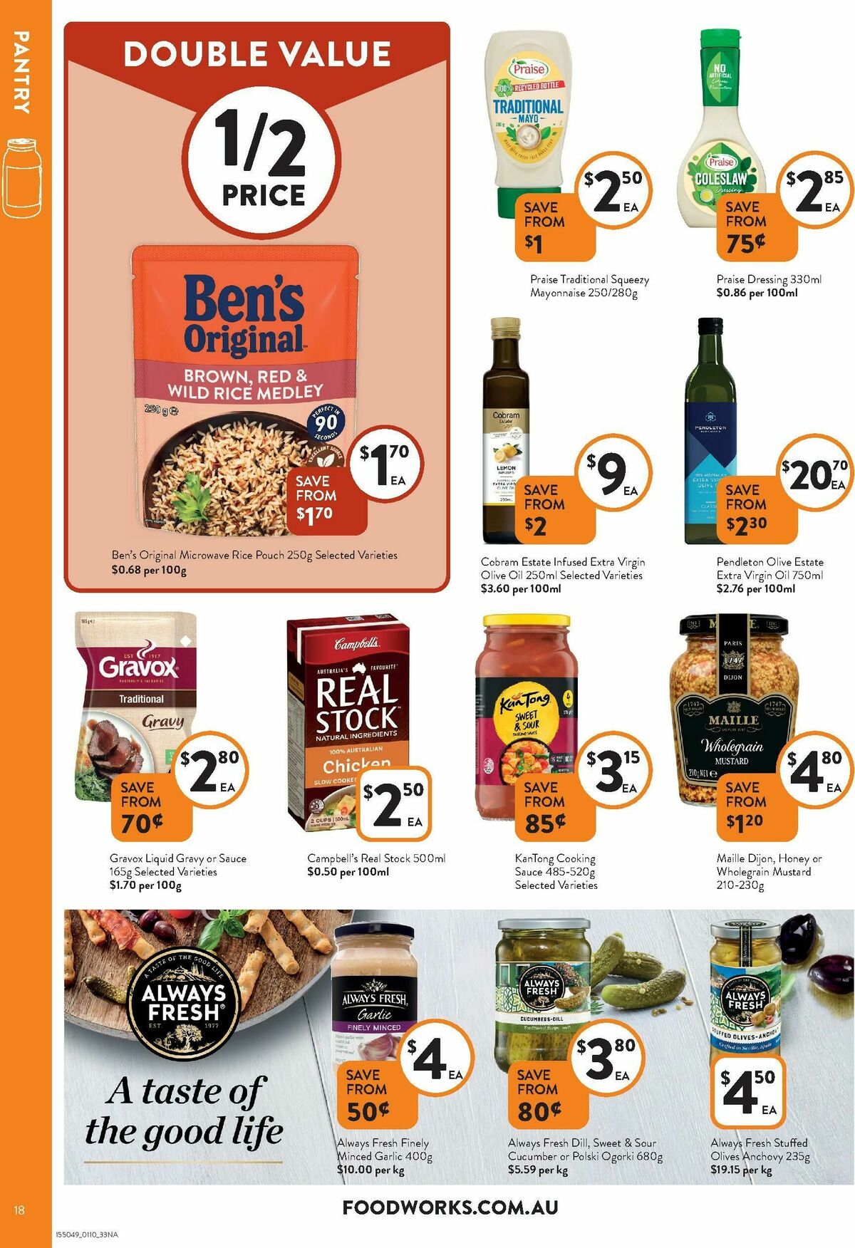 FoodWorks Supermarket Catalogues from 1 October