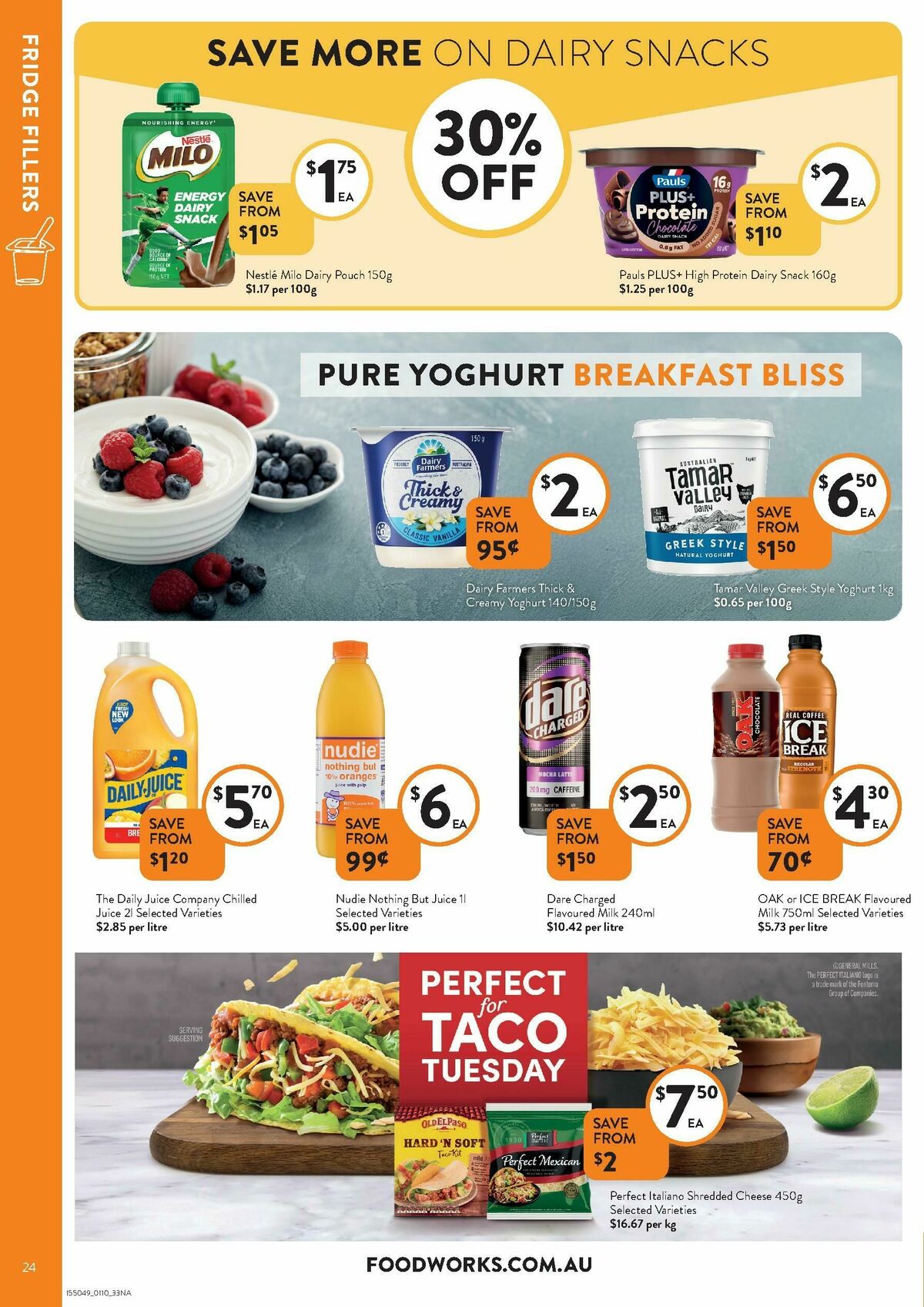 FoodWorks Supermarket Catalogues from 1 October