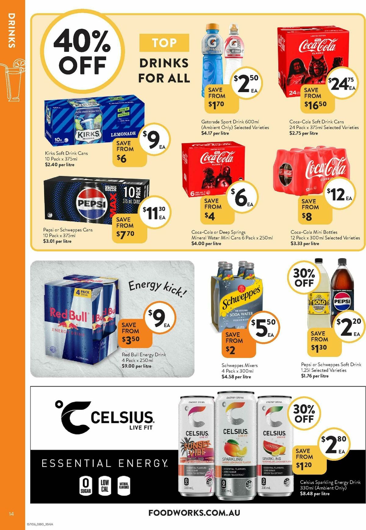 FoodWorks Supermarket Catalogues from 8 October