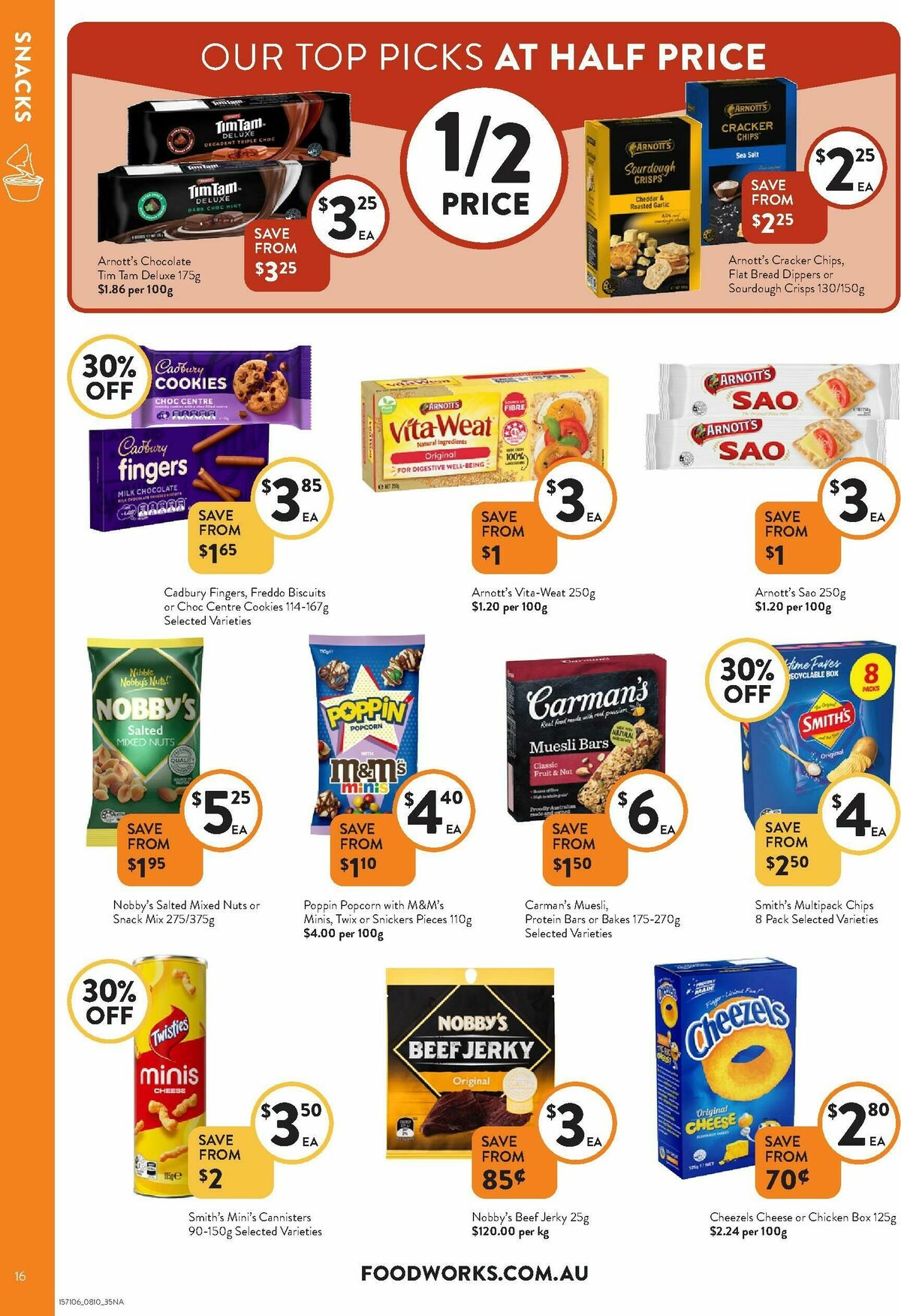 FoodWorks Supermarket Catalogues from 8 October