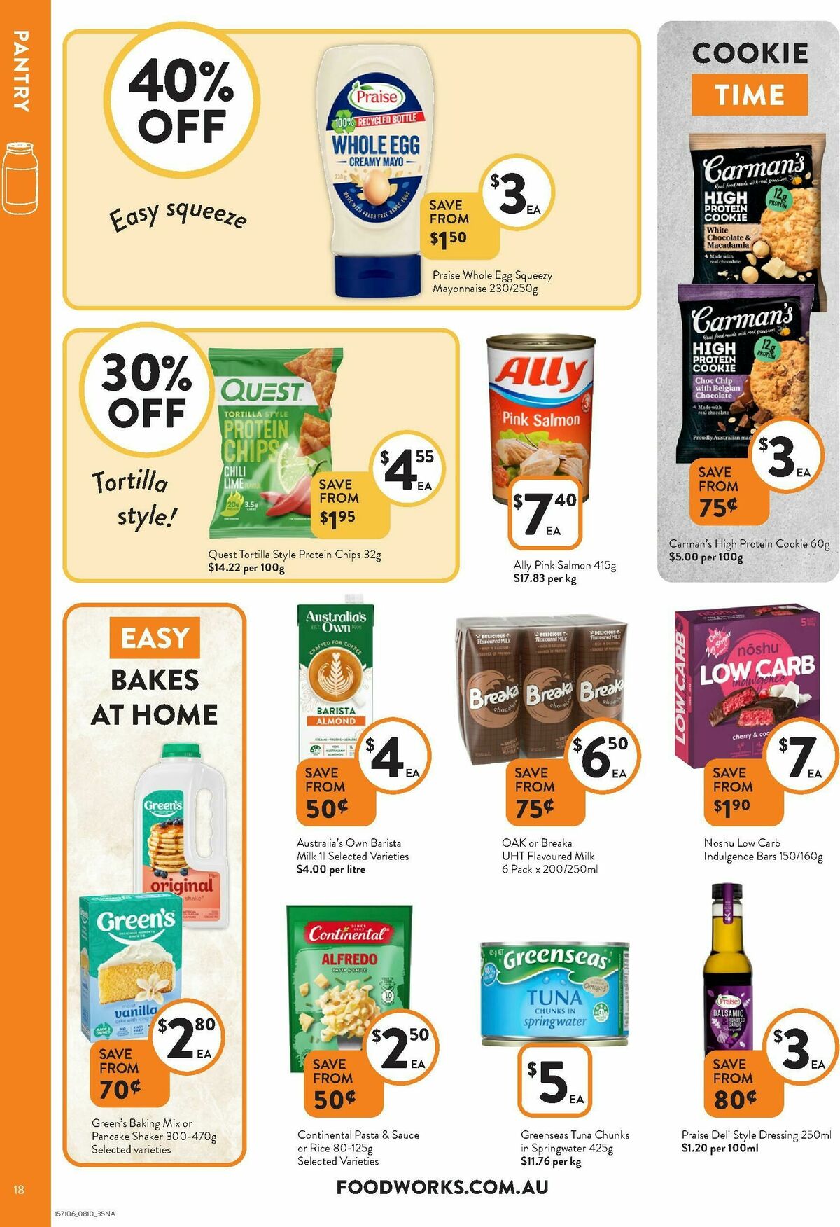 FoodWorks Supermarket Catalogues from 8 October