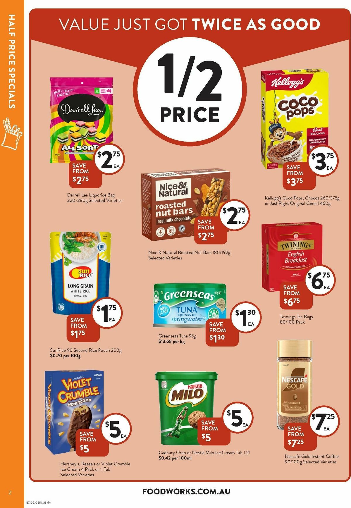 FoodWorks Supermarket Catalogues from 8 October