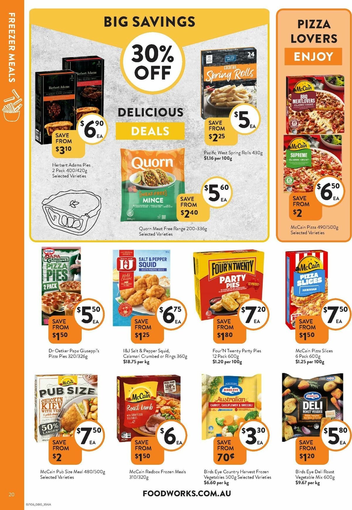 FoodWorks Supermarket Catalogues from 8 October