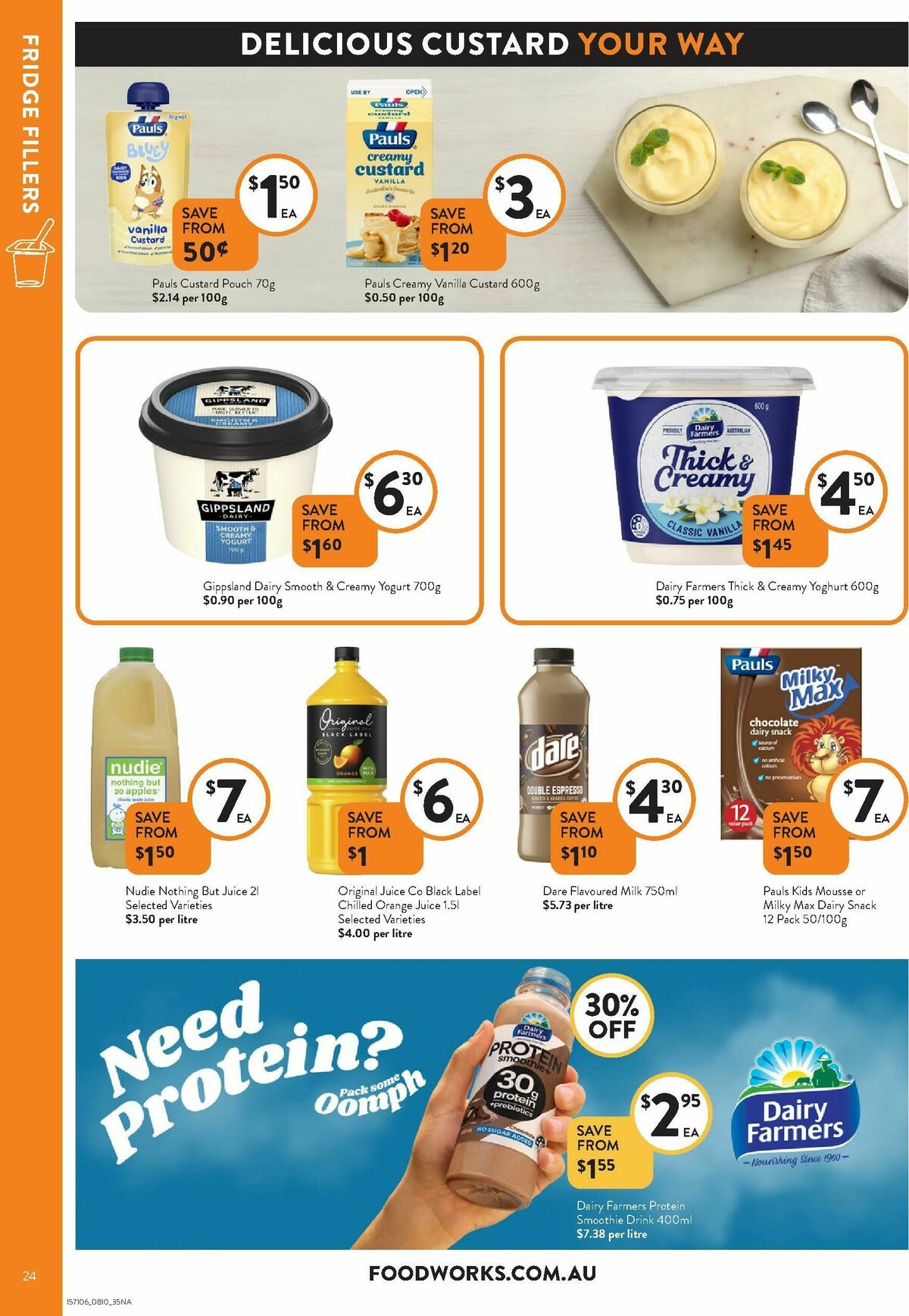 FoodWorks Supermarket Catalogues from 8 October