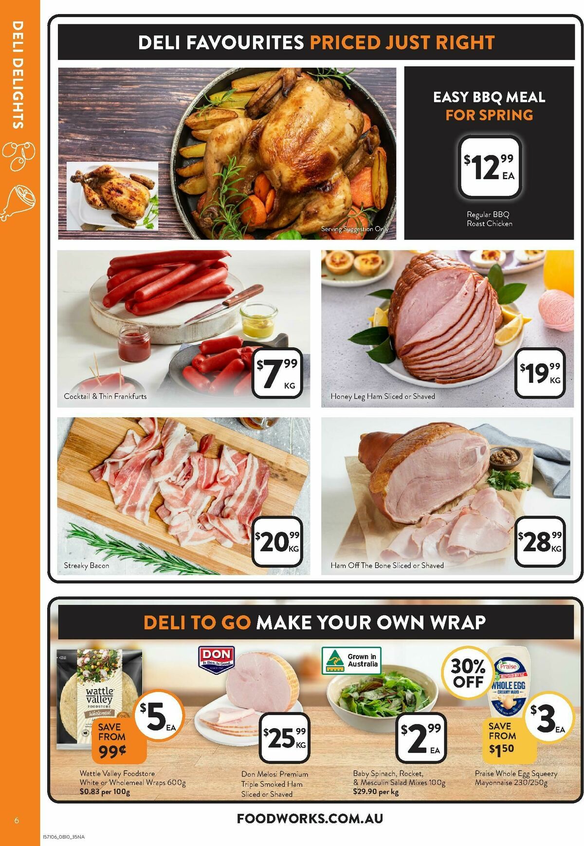 FoodWorks Supermarket Catalogues from 8 October