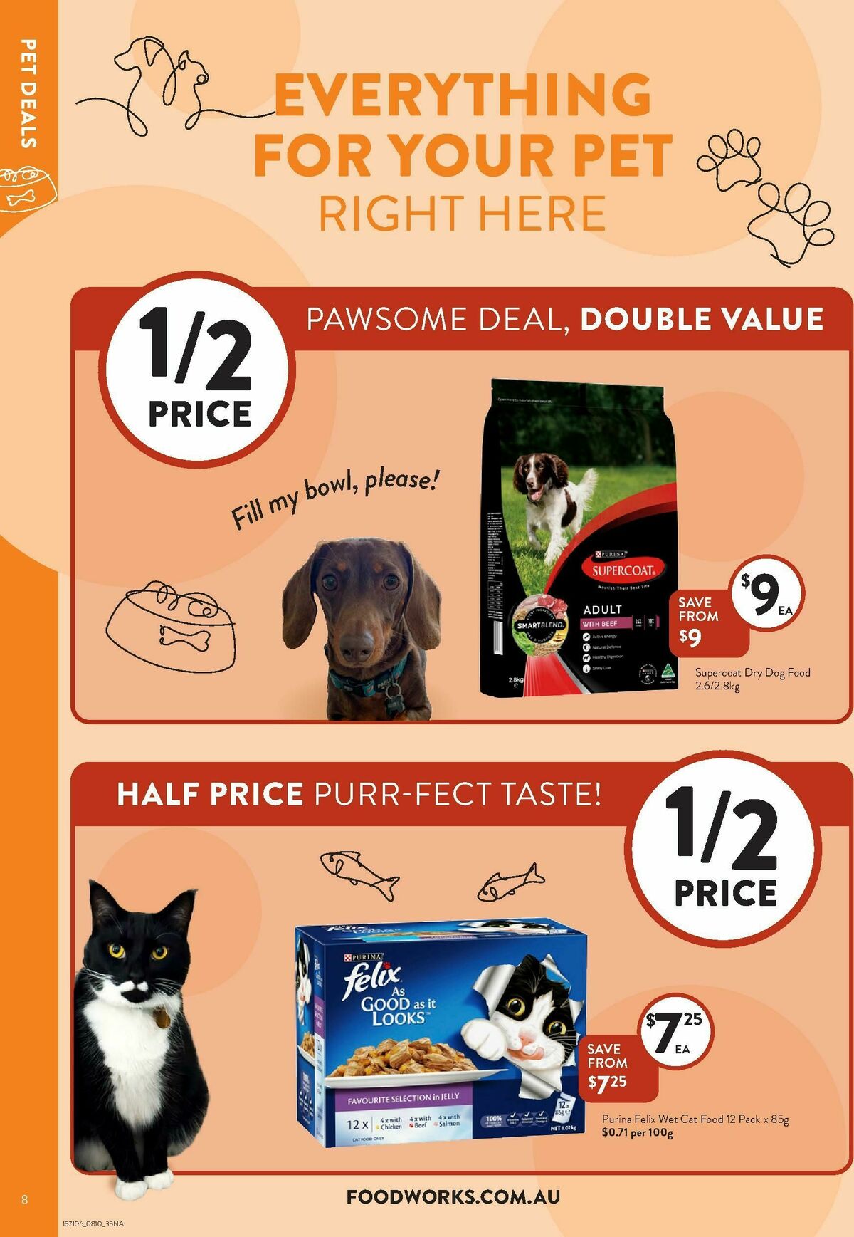 FoodWorks Supermarket Catalogues from 8 October