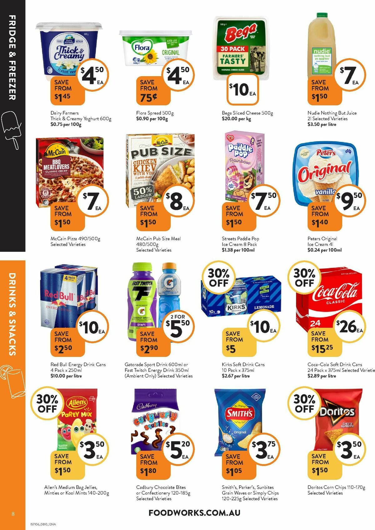 FoodWorks Catalogues from 8 October