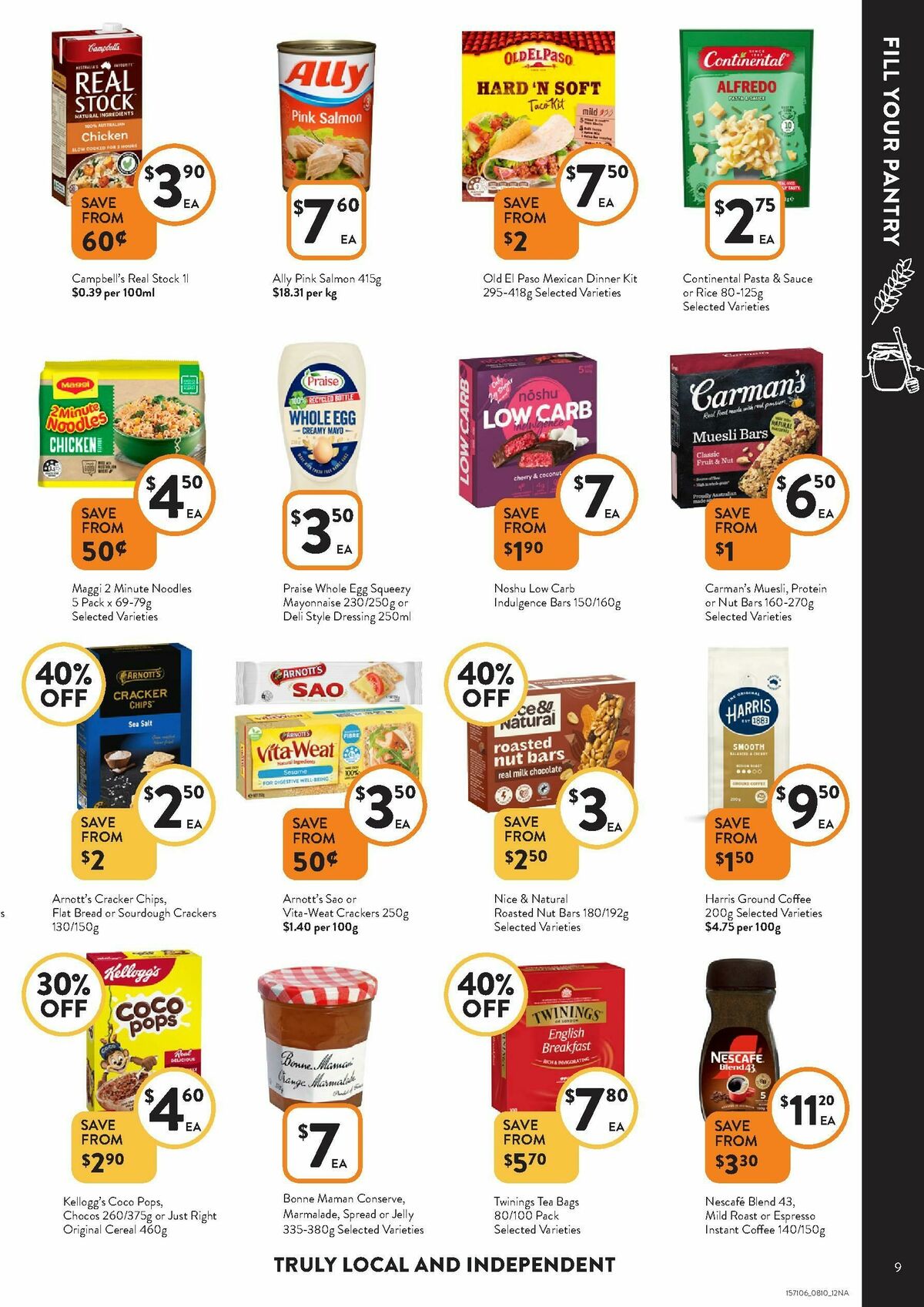 FoodWorks Catalogues from 8 October