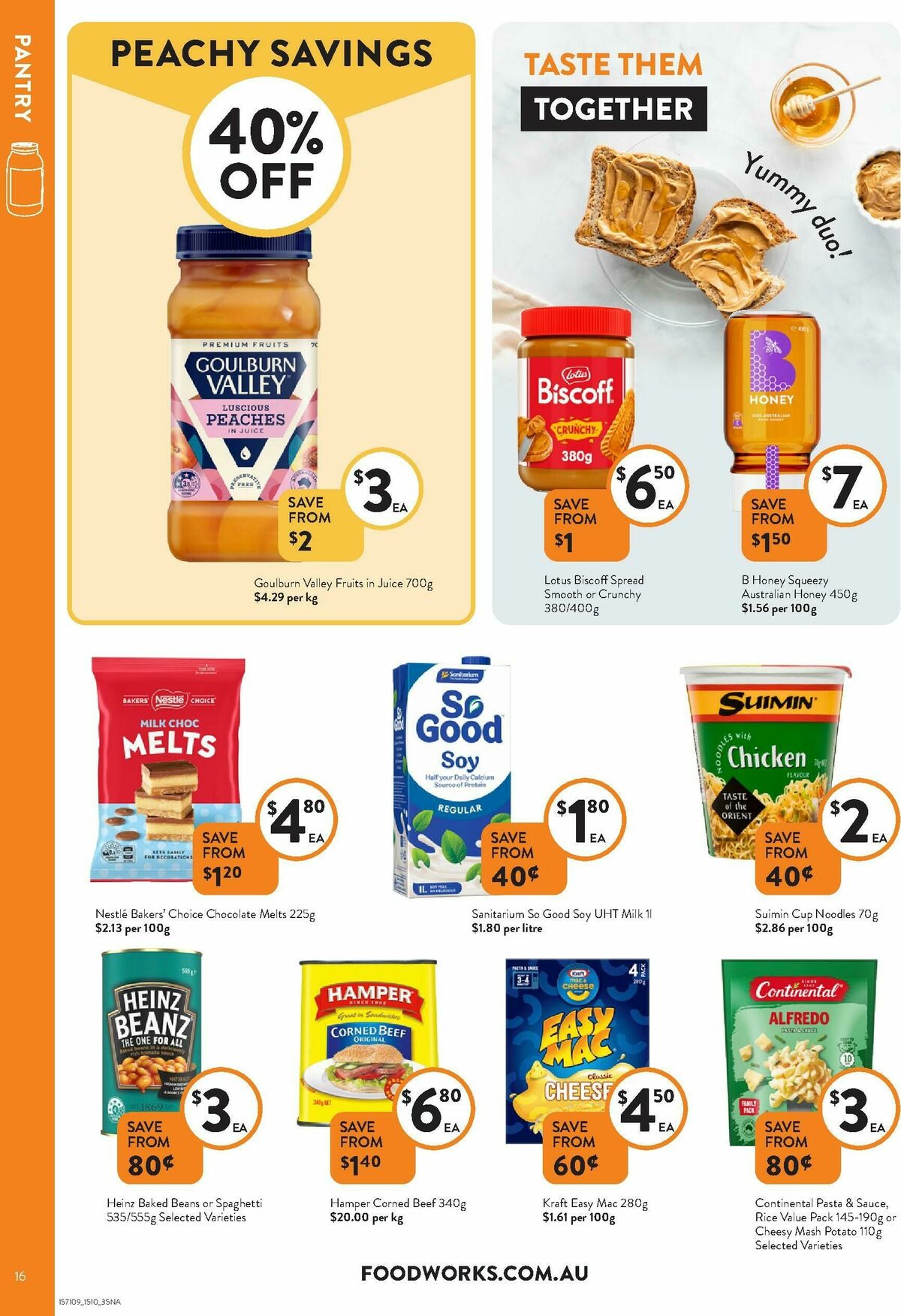 FoodWorks Supermarket Catalogues from 15 October