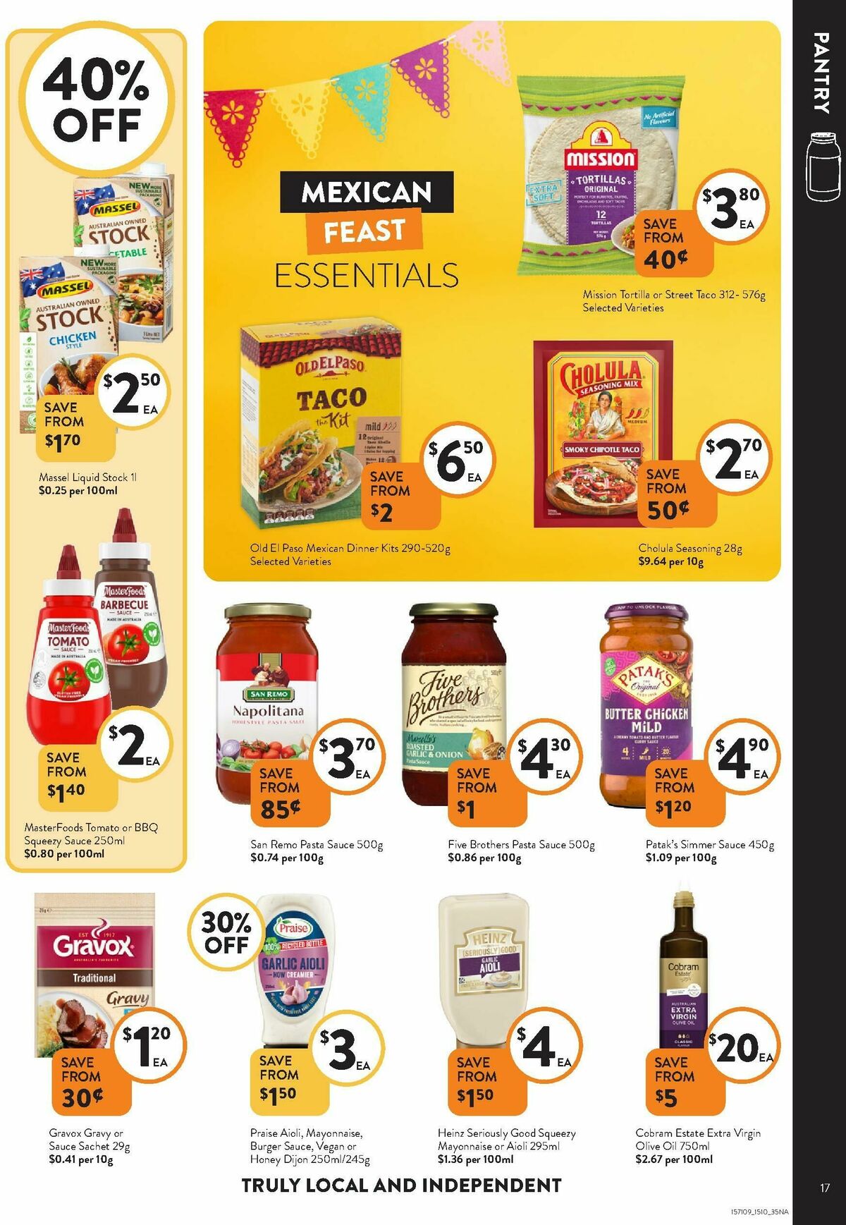 FoodWorks Supermarket Catalogues from 15 October