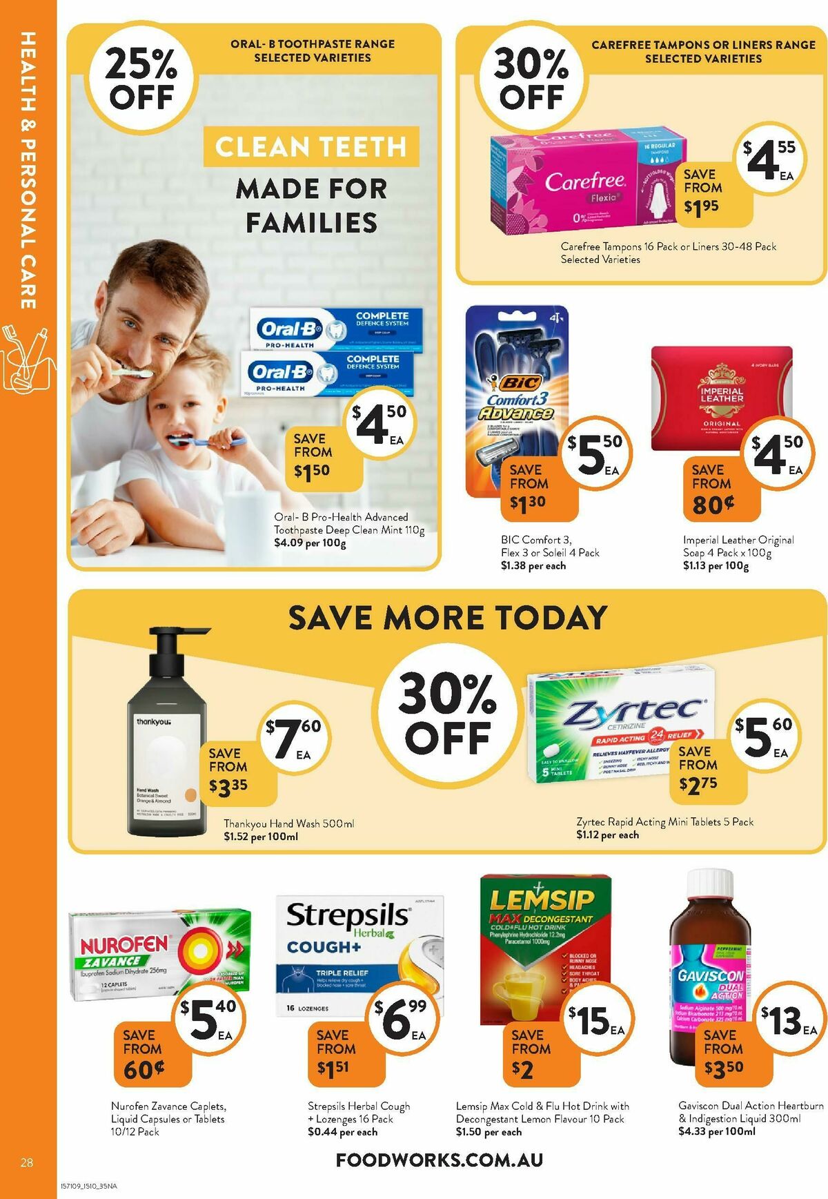 FoodWorks Supermarket Catalogues from 15 October