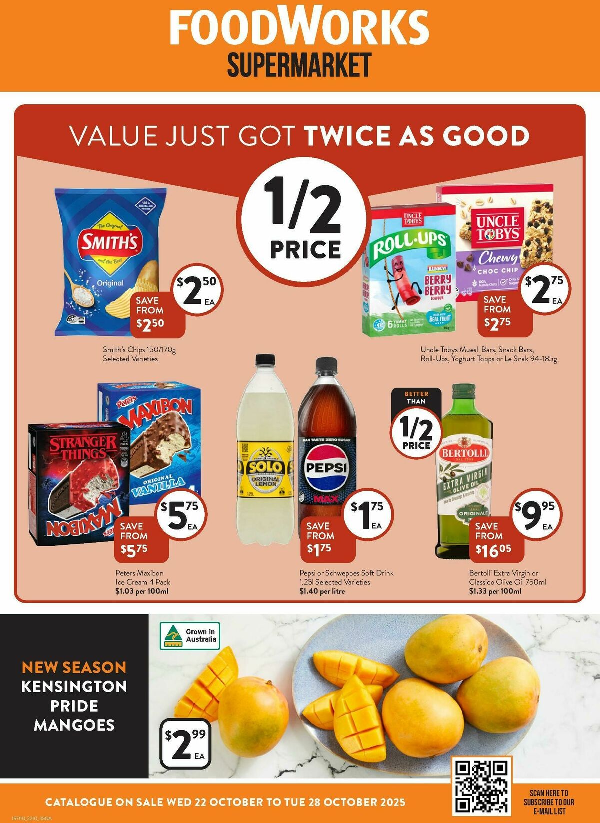 FoodWorks Supermarket Catalogues from 22 October