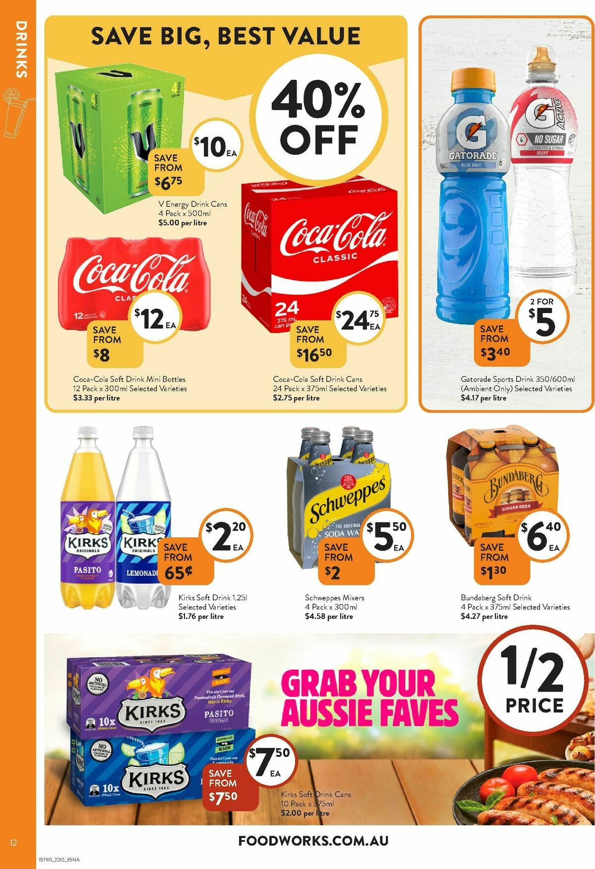 FoodWorks Supermarket Catalogues from 22 October
