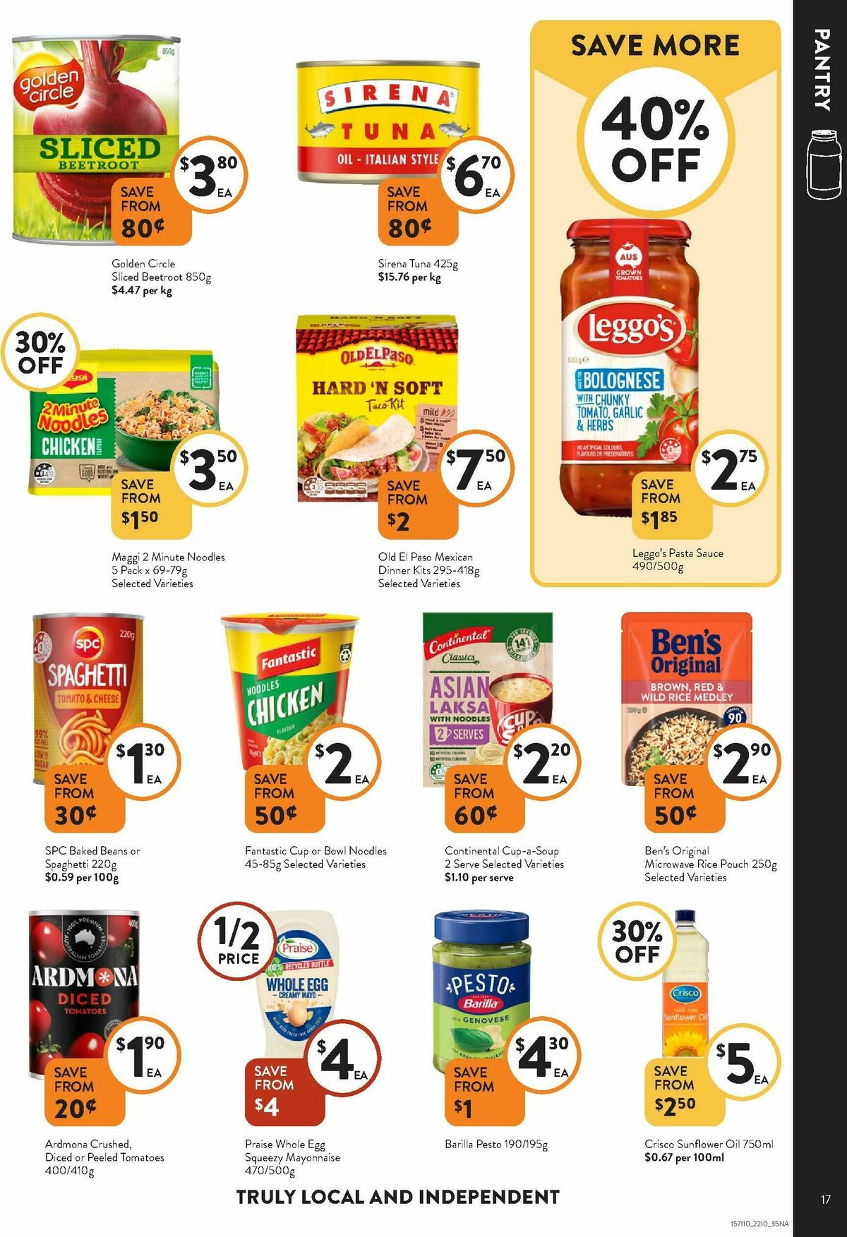 FoodWorks Supermarket Catalogues from 22 October