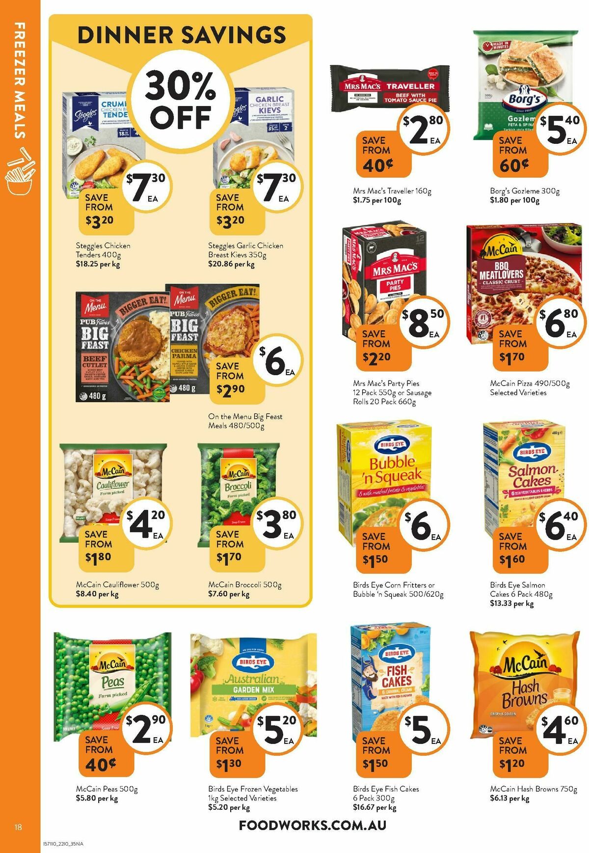FoodWorks Supermarket Catalogues from 22 October