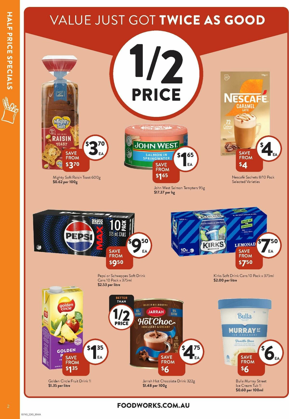 FoodWorks Supermarket Catalogues from 22 October