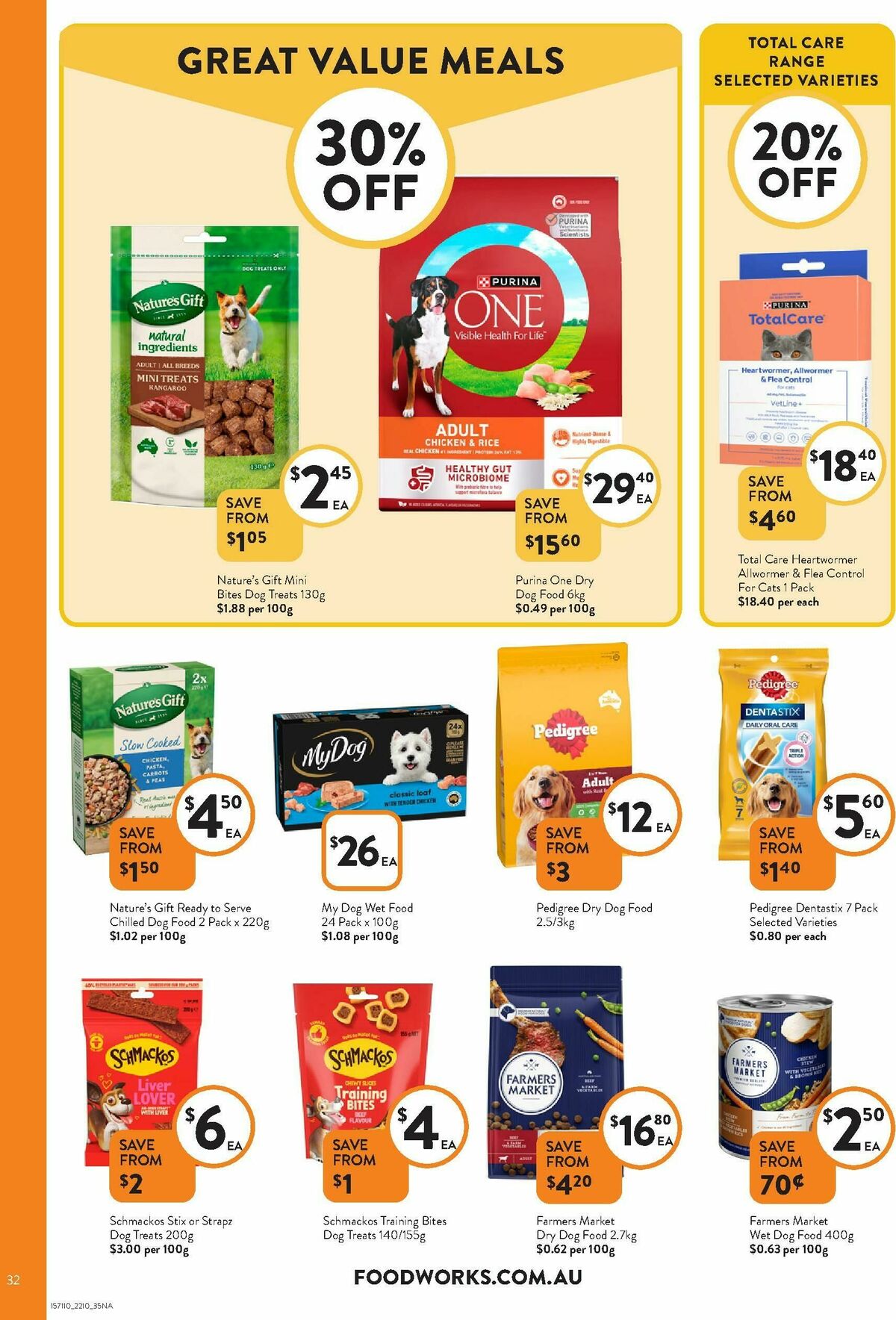 FoodWorks Supermarket Catalogues from 22 October