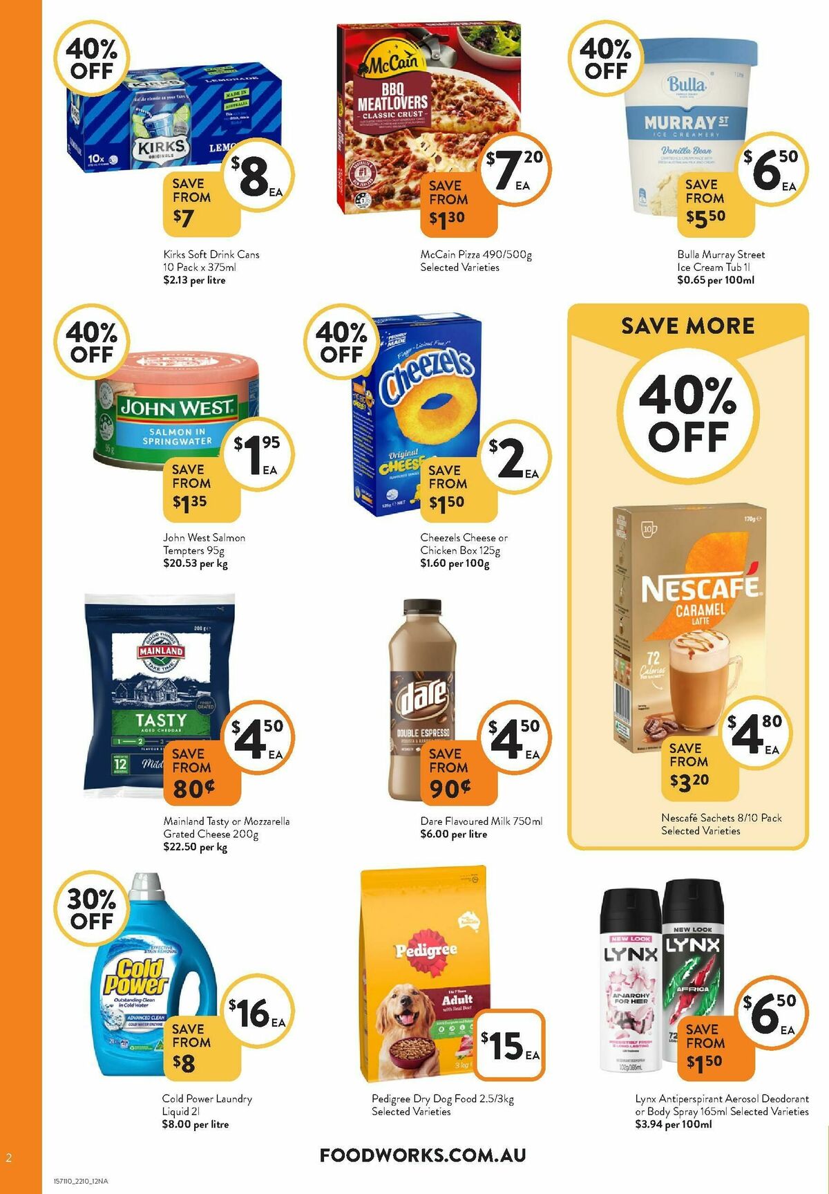 FoodWorks Catalogues from 22 October