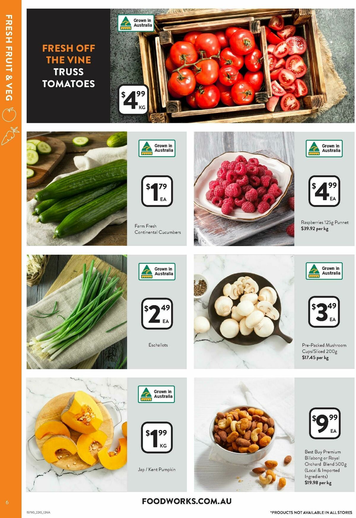 FoodWorks Catalogues from 22 October