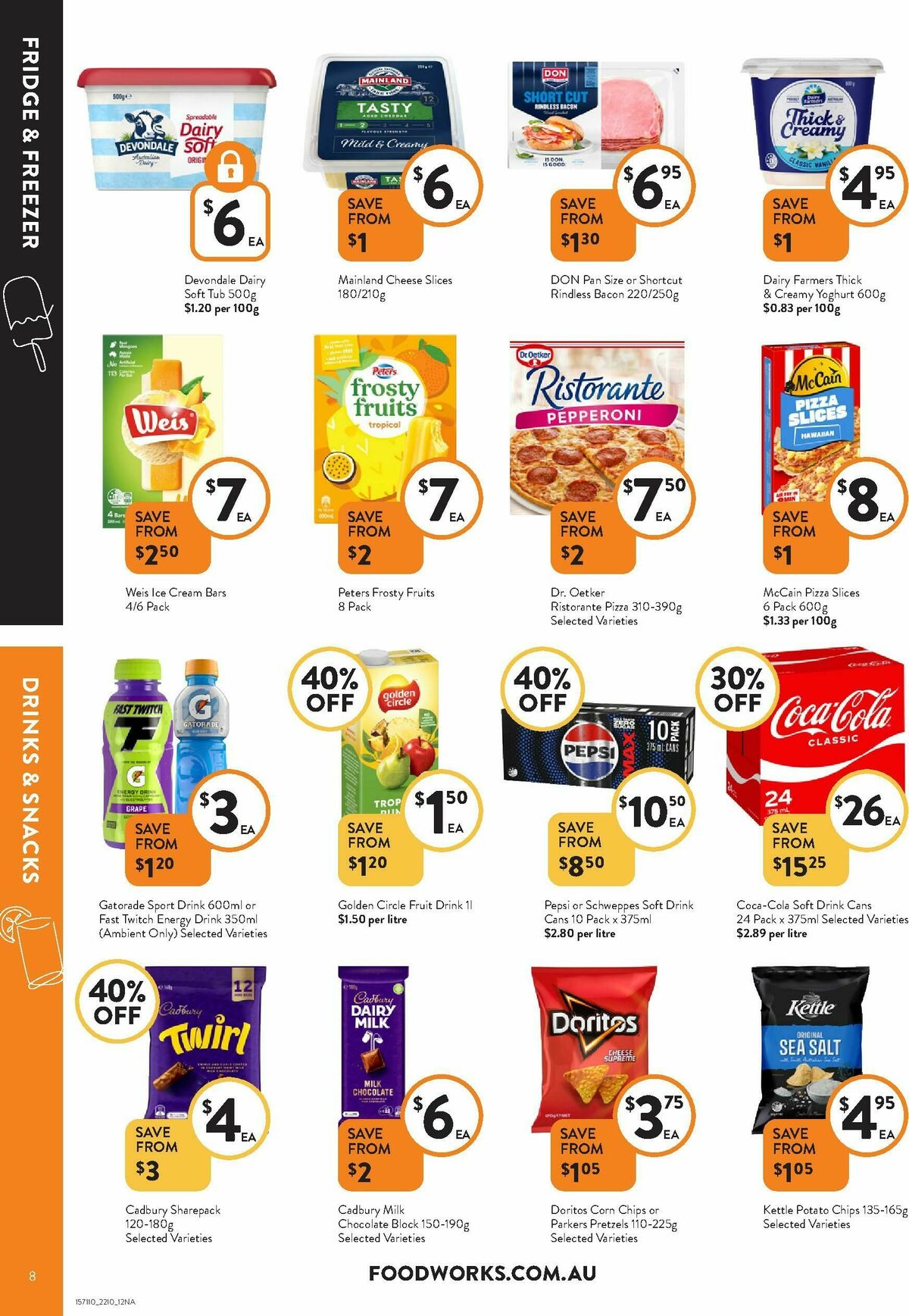 FoodWorks Catalogues from 22 October