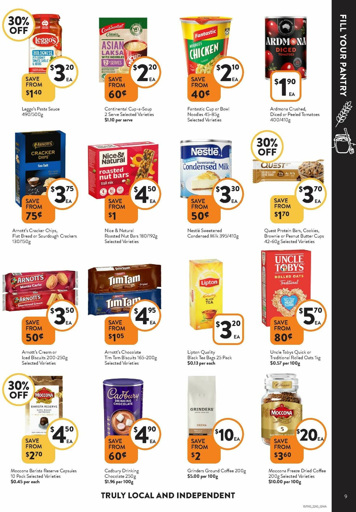 FoodWorks Catalogues from 22 October