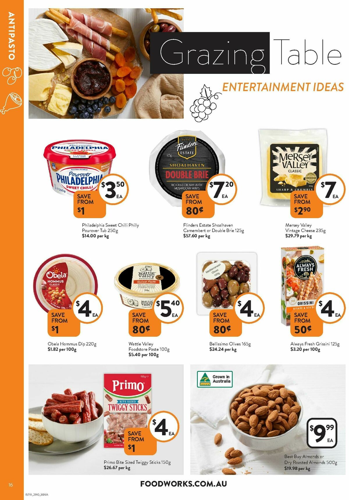 FoodWorks Supermarket Catalogues from 29 October