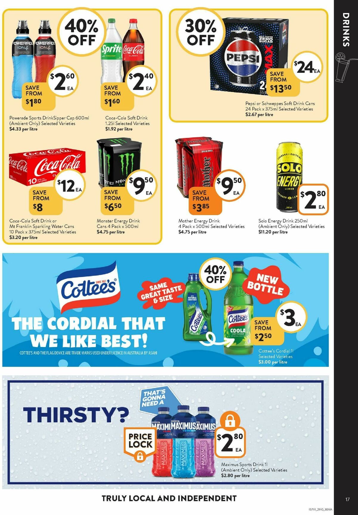 FoodWorks Supermarket Catalogues from 29 October