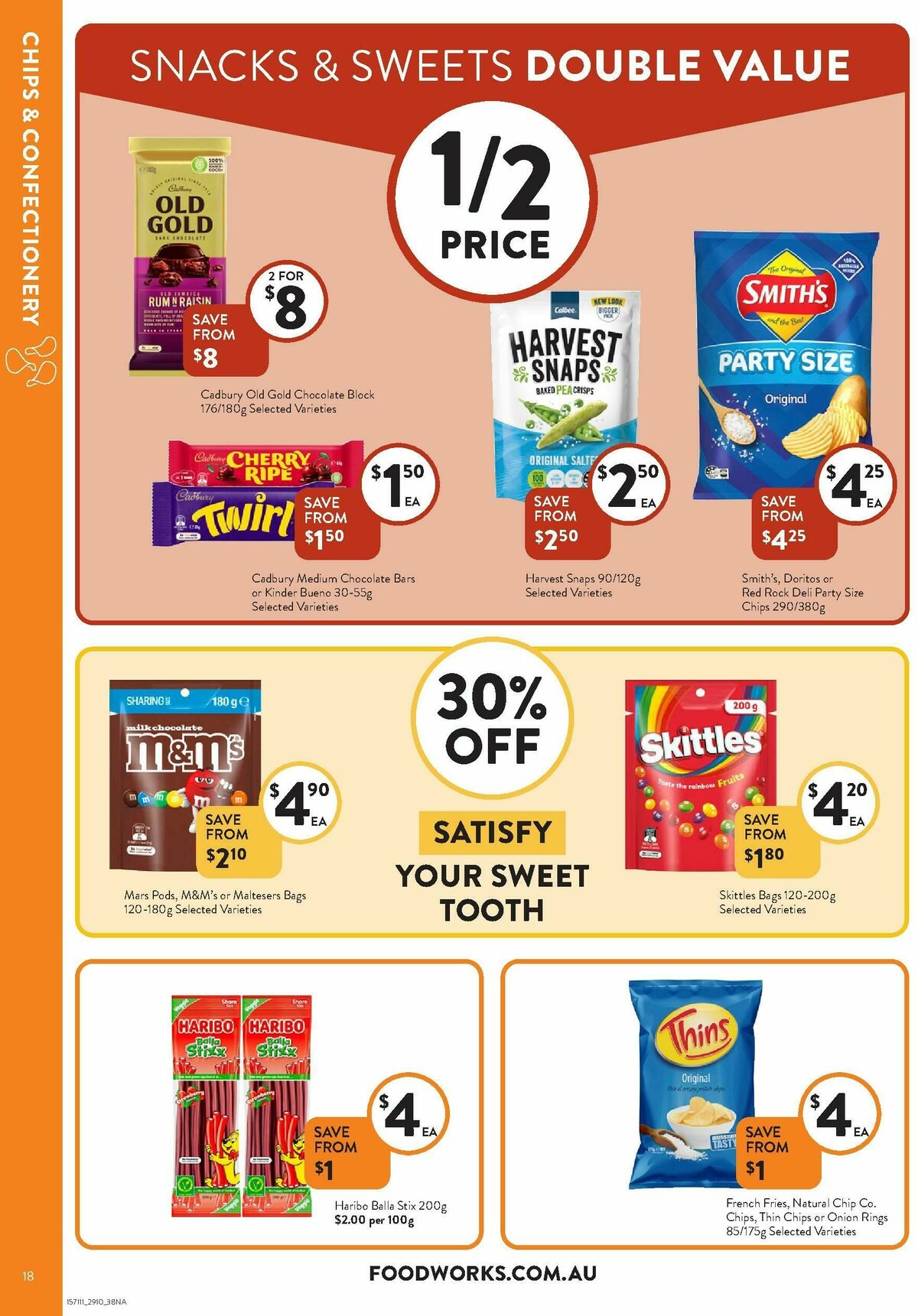 FoodWorks Supermarket Catalogues from 29 October