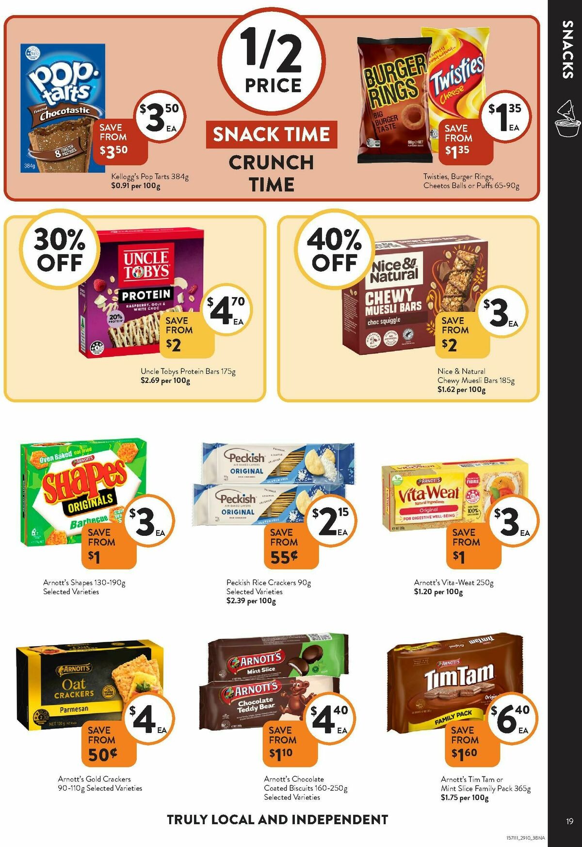 FoodWorks Supermarket Catalogues from 29 October