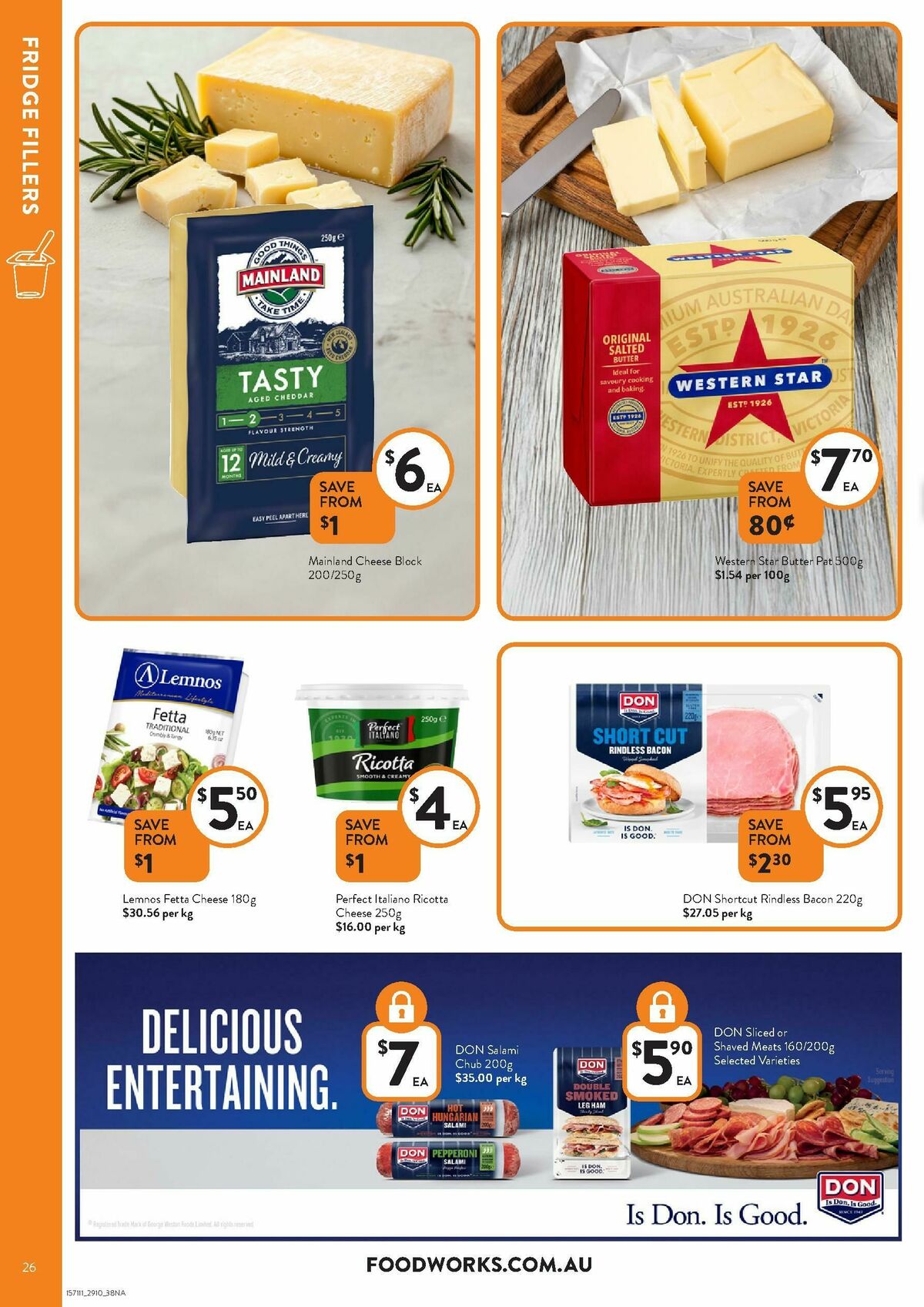 FoodWorks Supermarket Catalogues from 29 October