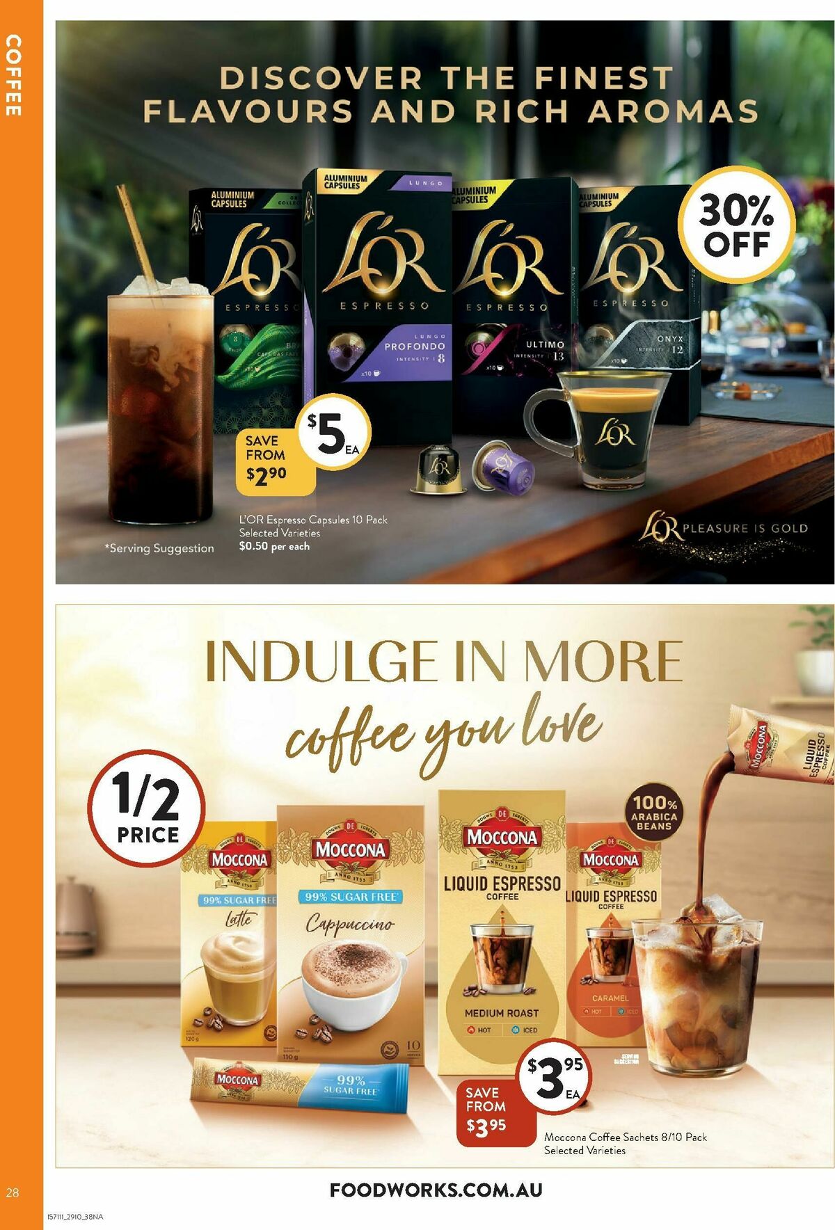 FoodWorks Supermarket Catalogues from 29 October