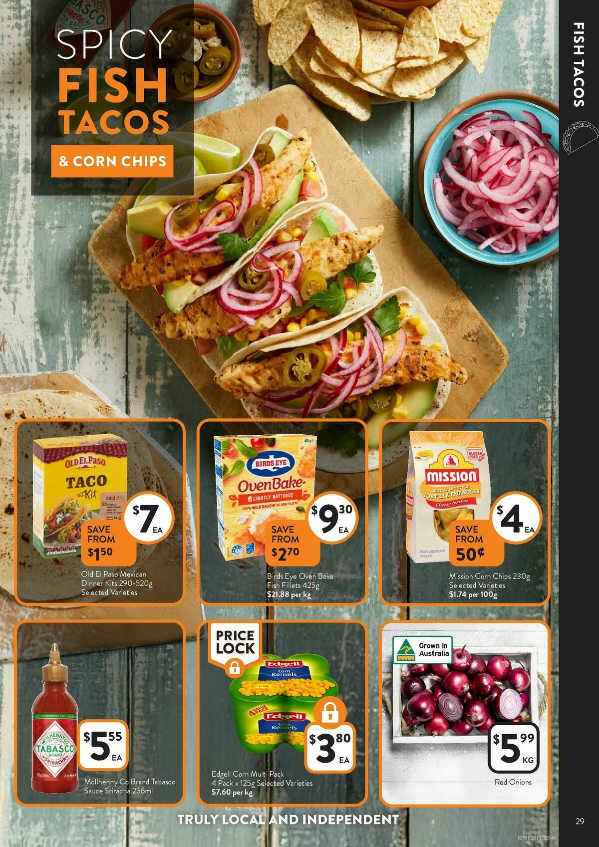 FoodWorks Supermarket Catalogues from 29 October