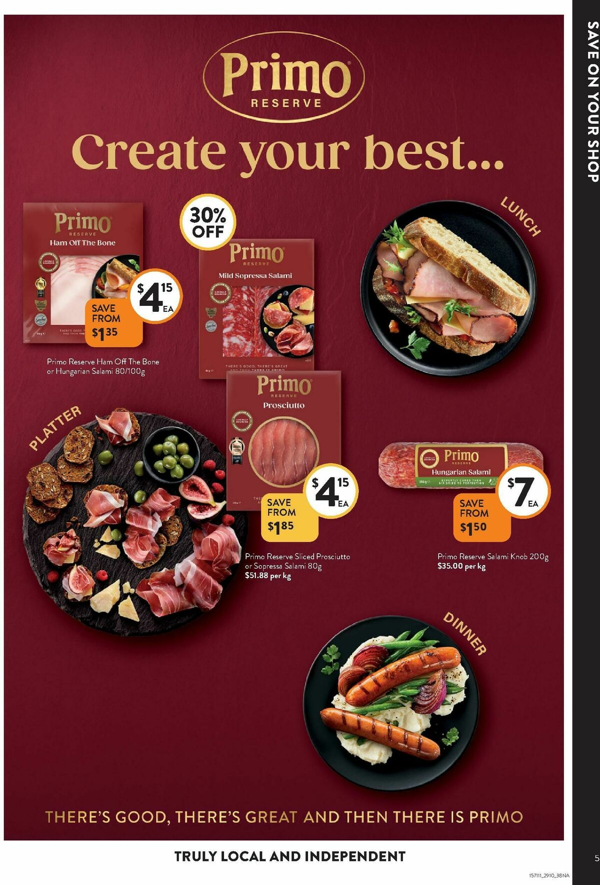 FoodWorks Supermarket Catalogues from 29 October