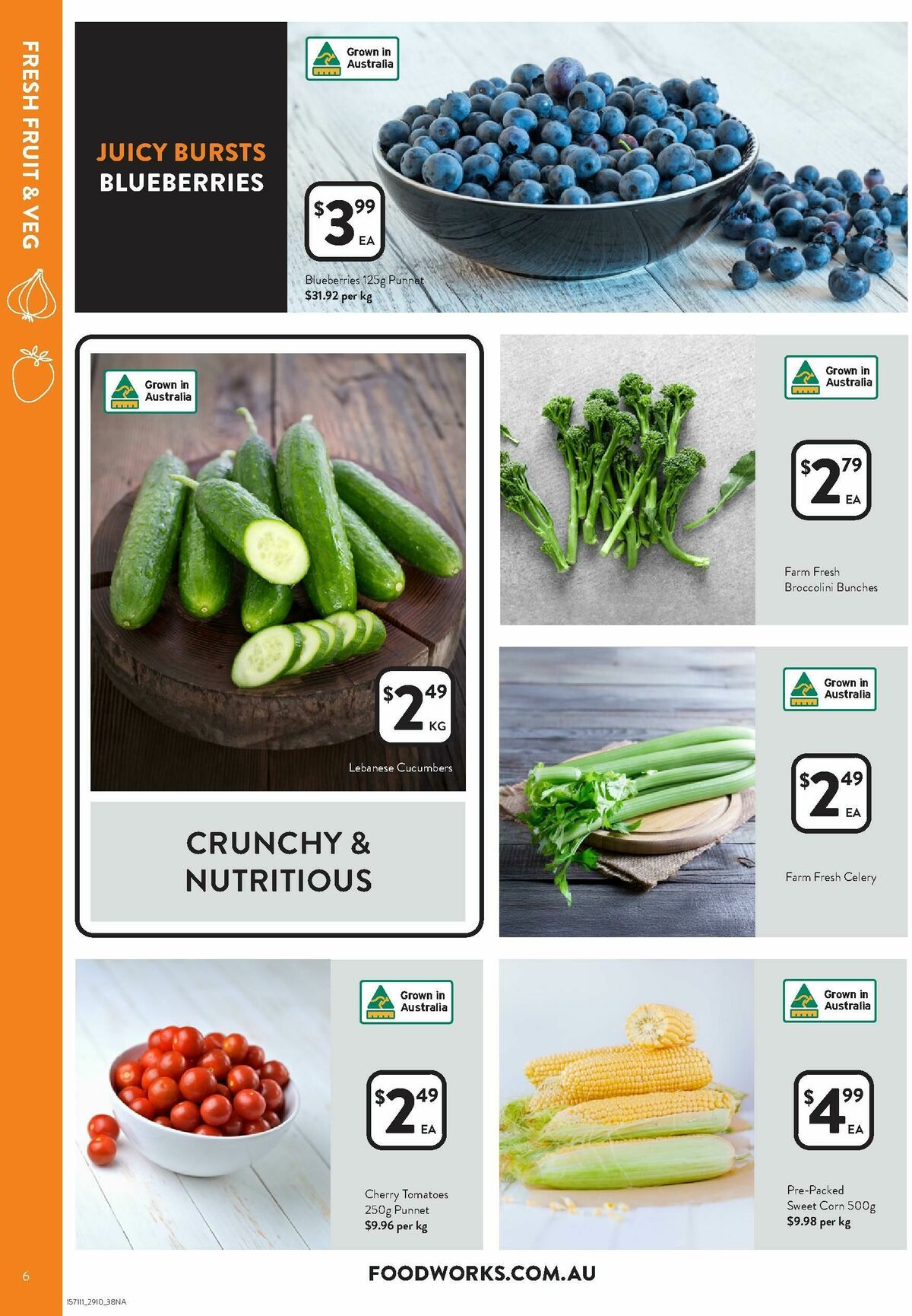 FoodWorks Supermarket Catalogues from 29 October