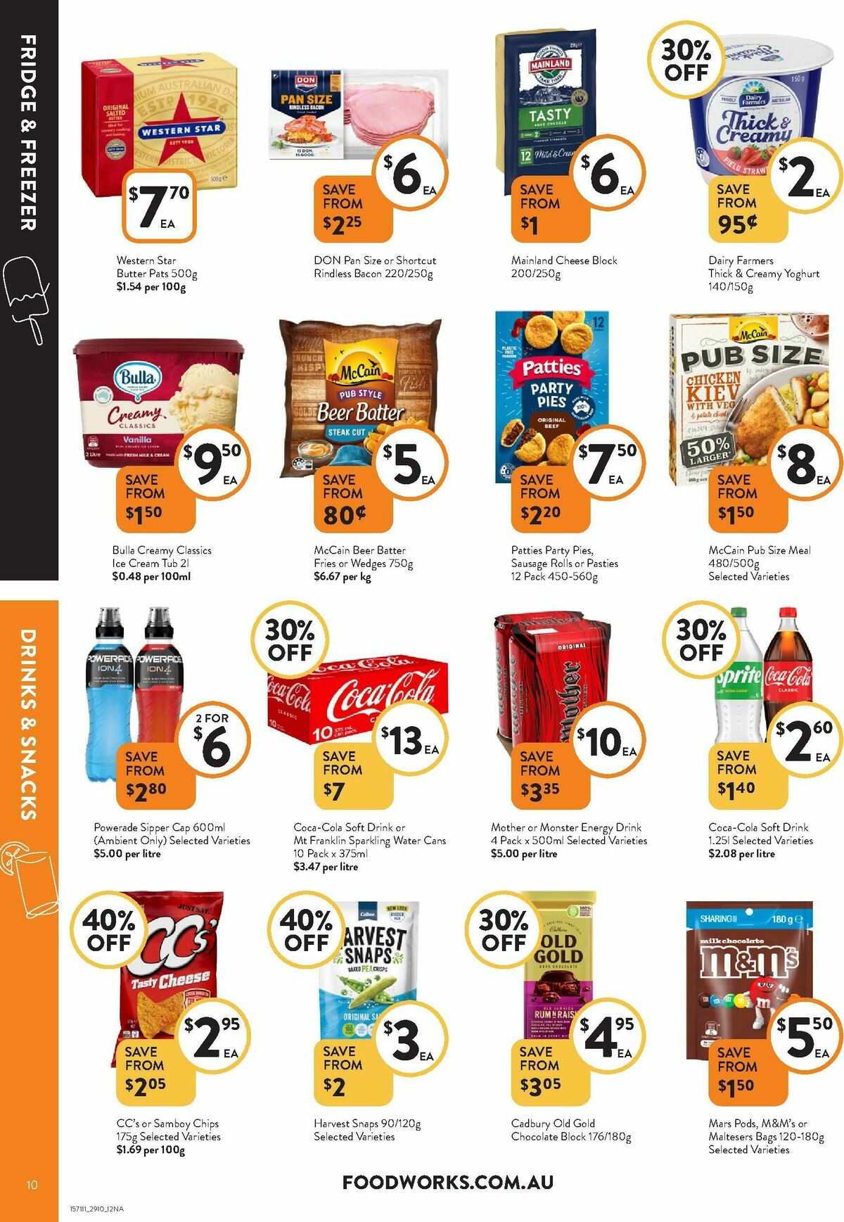 FoodWorks Catalogues from 29 October